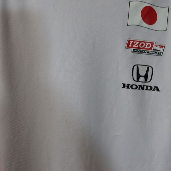 IZOD Indy Car Series PerformX 20th Anniversary Collection Shirt Japan Honda Med - Picture 3 of 11
